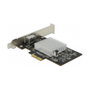 DeLOCK AQC113CS Tarjeta de Red PCI Express x2 10 Gigabit LAN con 1 Puerto RJ45 Ethernet 10GbE, 5GbE, 2.5GbE, 1000Mbit/s