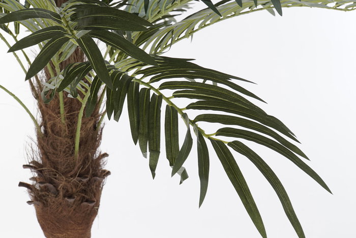 DKD Home Decor Palmera Datilera Artificial para Terraza y Jardín Verde Marrón 100x230x100 cm (2 Unidades)