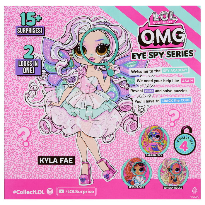 L.O.L. Surprise! LIT35051542650 Muñeca LOL Surprise OMG Eye Spy - Hada L.O.L. Surprise! LIT35051542650 Muñeca LOL Surprise OMG Eye Spy - Hada