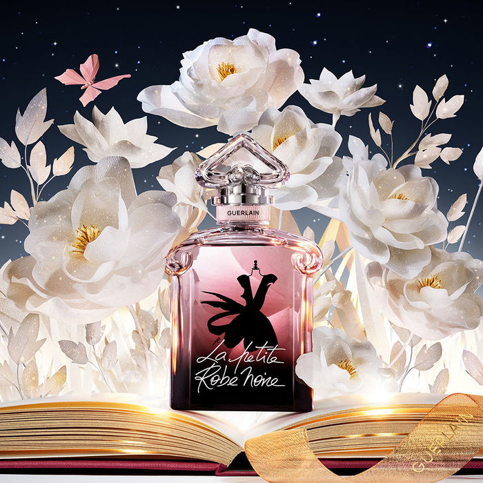 Guerlain La Petite Robe Noire Parfum Intense Estuche 2 pz, Eau de Parfum 75 ml + 20 ml, Leche Corporal, Regalo Mujer