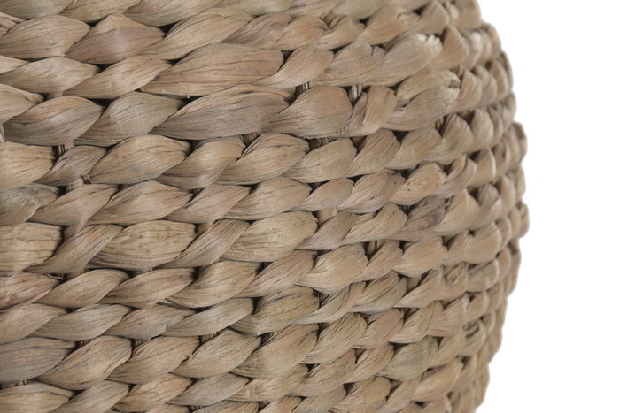 DKD Home Decor Jarrón Jacinto de Agua Seagrass Natural 37x37x65 cm