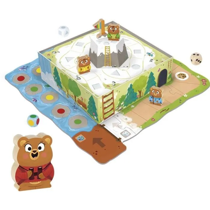 GOULA La Aventura de los Osos - Juego de Mesa Educativo GOULA La Aventura de los Osos - Juego de Mesa Educativo