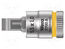 WERA Vaso plana-bit 5,5x1mm 1/4 de 28mm