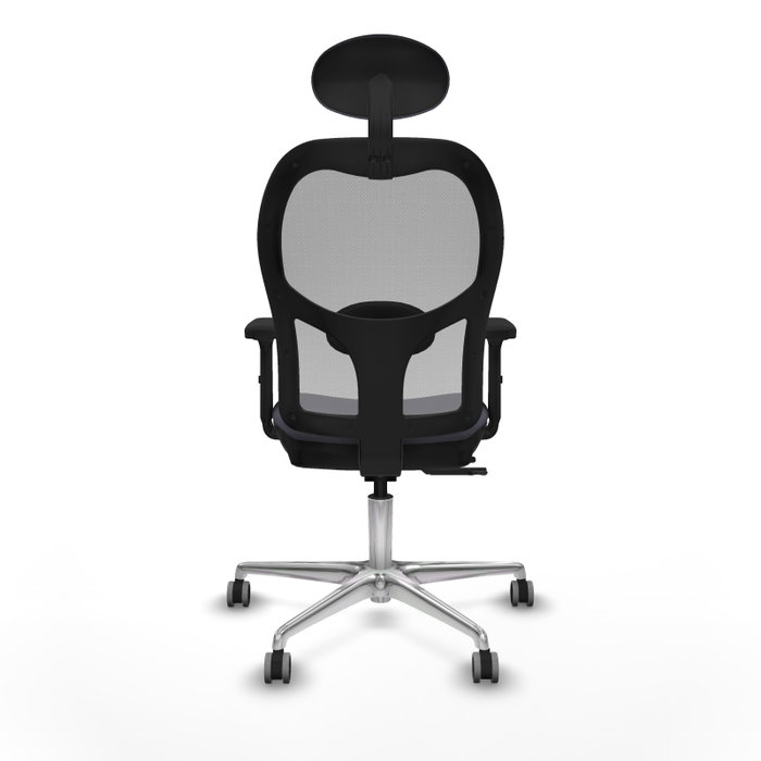 PIQUERAS Y CRESPO Silla de oficina Jorquera con mecanismo Sincro/Traslack, Gris