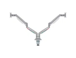 Kensington Brazo Doble Smartfit One Touch para Monitor hasta 32" Gris