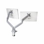 Kensington Brazo Dual SmartFit de Altura Ajustable para Monitores de 13-32 pulgadas, Gris