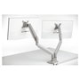 Kensington Brazo Dual SmartFit de Altura Ajustable para Monitores de 13-32 pulgadas, Gris