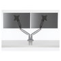 Kensington Brazo Dual SmartFit de Altura Ajustable para Monitores de 13-32 pulgadas, Gris