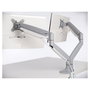 Kensington Brazo Dual SmartFit de Altura Ajustable para Monitores de 13-32 pulgadas, Gris
