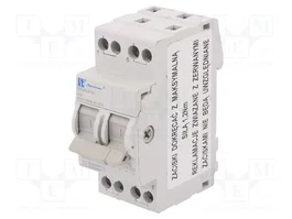 SPAMEL Interruptor de red-generador 2 polos 40A IP20