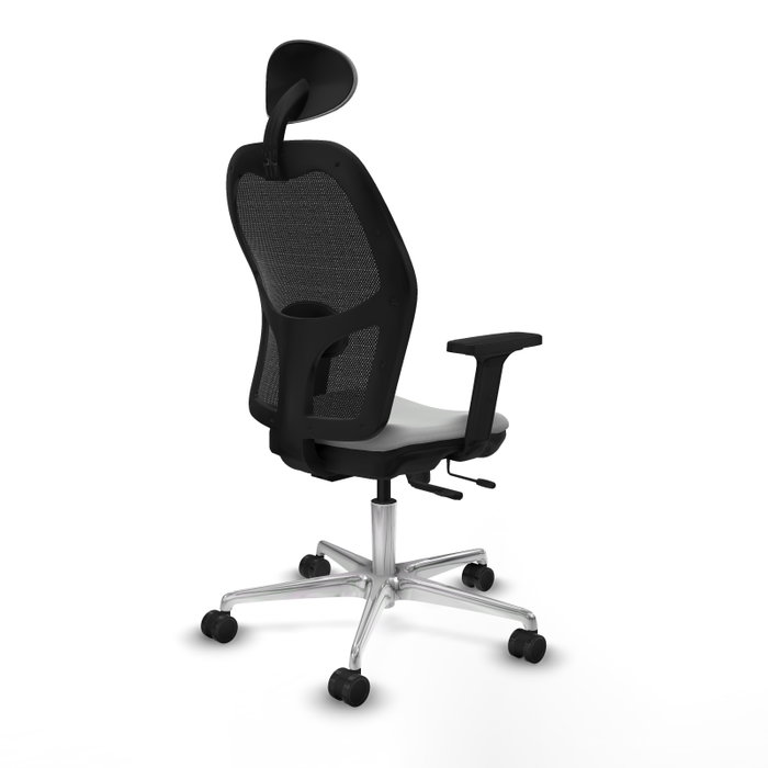 PIQUERAS Y CRESPO Silla de oficina Jorquera Gris claro/Negro con Mecanismo Sincro/Traslack PIQUERAS Y CRESPO Silla de oficina Jorquera Gris claro/Negro con Mecanismo Sincro/Traslack
