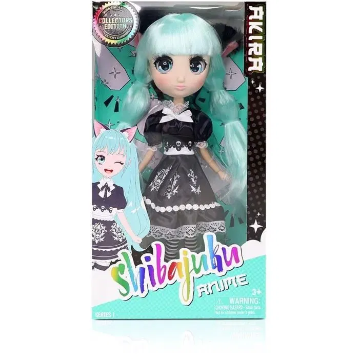 Bandai Muñeca Kawai estilo japonés 30 cm - Muñeca Akira - Shibajuku - BAN3701405823993 Bandai Muñeca Kawai estilo japonés 30 cm - Muñeca Akira - Shibajuku - BAN3701405823993