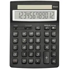 Maul ECO 950 AAAIG29522 - Calculadora de Escritorio, 12 Dígitos, Color Negro