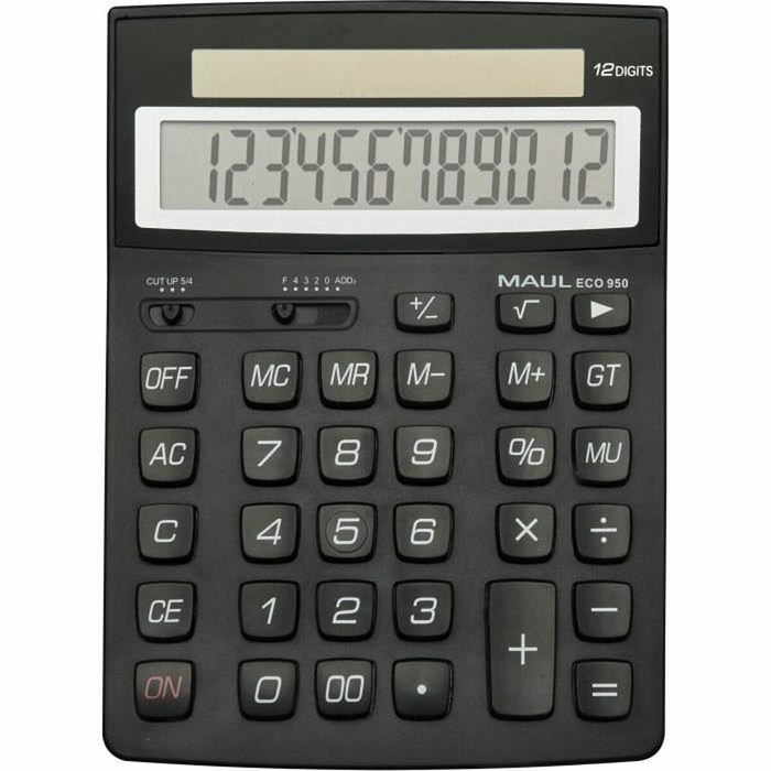 Maul ECO 950 Calculadora de escritorio 12 dígitos Negra Maul ECO 950 Calculadora de escritorio 12 dígitos Negra