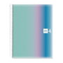 Miquelrius Cuaderno Espiral DIN A4 120 Hojas Cuadrícula 5 mm Aurora Santorini