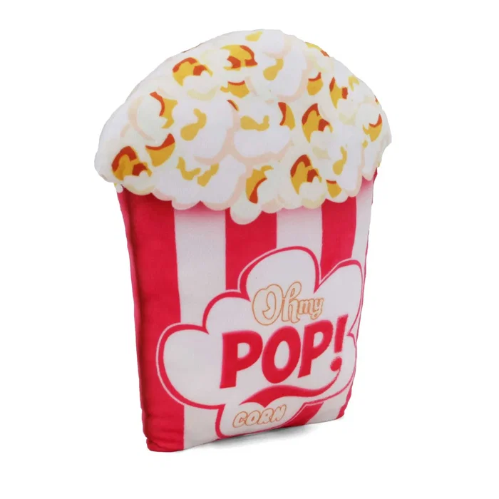 Oh My Pop Cojín Grande Crunchy Blanco 35x32x9 cm