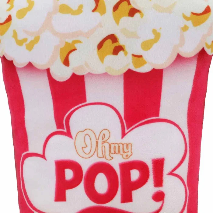 Oh My Pop Cojín Grande Crunchy Blanco 35x32x9 cm