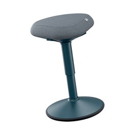 LEITZ Taburete Ergo Active con Asiento de Confort Gris Oscuro