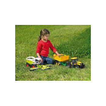 BRUDER - Claas Jaguar 900 Feldhäcksler, Cosechadora de Forraje de Juguete a Escala 1:16, Plástico, Color Verde, Rojo y Blanco, para Niños a Partir de 4 Años