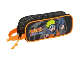 Portatodo Naruto Negro 21 x 8 x 6 cm