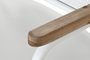 DKD Home Decor Silla de Metal Blanca