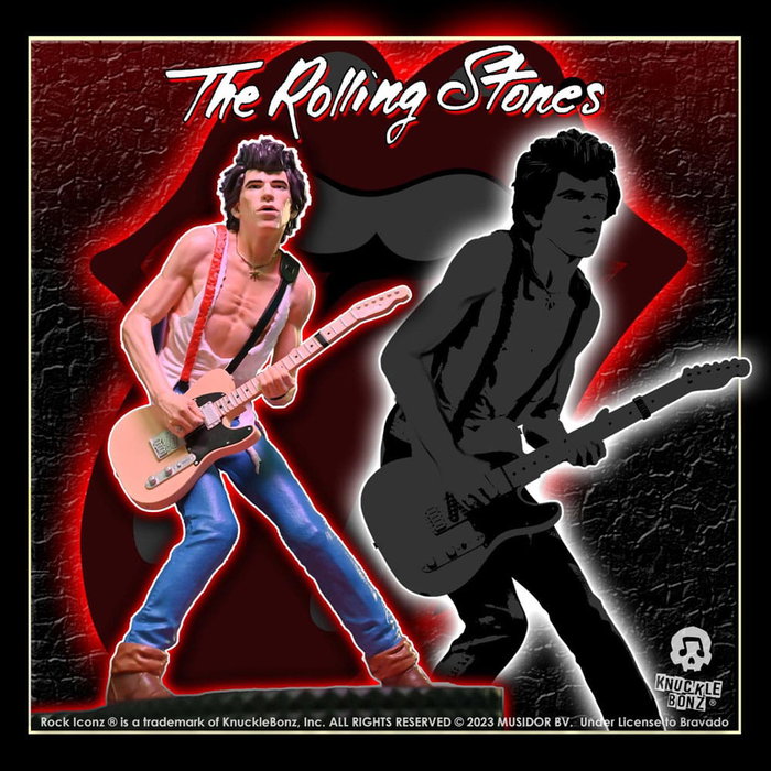The Rolling Stones Estatua Rock Iconz Keith Richards (Tattoo You Tour 1981) 22 cm The Rolling Stones Estatua Rock Iconz Keith Richards (Tattoo You Tour 1981) 22 cm