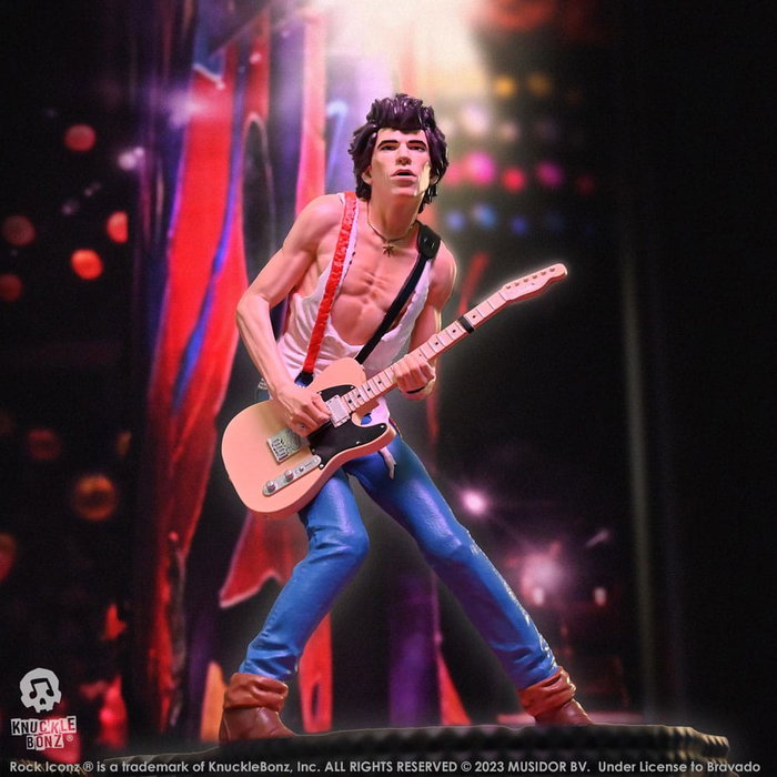 The Rolling Stones Estatua Rock Iconz Keith Richards (Tattoo You Tour 1981) 22 cm The Rolling Stones Estatua Rock Iconz Keith Richards (Tattoo You Tour 1981) 22 cm