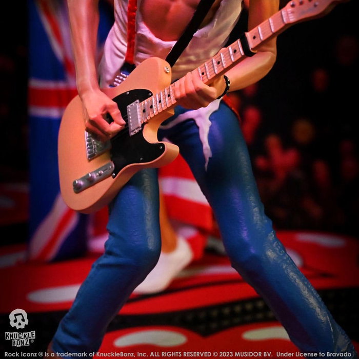 The Rolling Stones Estatua Rock Iconz Keith Richards (Tattoo You Tour 1981) 22 cm The Rolling Stones Estatua Rock Iconz Keith Richards (Tattoo You Tour 1981) 22 cm