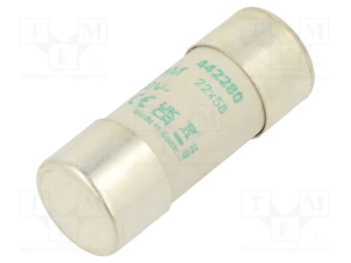 DF ELECTRIC Fusible de cartucho 22x58mm 80A 500VAC aM DF ELECTRIC Fusible de cartucho 22x58mm 80A 500VAC aM