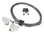 Urban Factory CRS02UF Cable Antirrobo con Llave Redonda - PVC Negro - 2 Metros de Longitud
