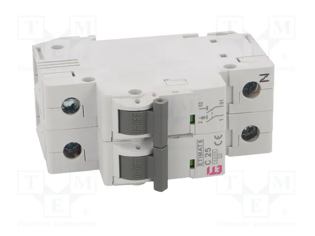 ETI POLAM ETIMAT 6 Interruptor magnetotérmico 25A 1+N