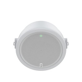 AXIS 02380-001 Altavoz de Megafonía en Red, 1 Vía, Exterior/Interior, Blanco, Alimentación PoE, IK10 Anti-vandalismo, 106 dB SPL, 7W