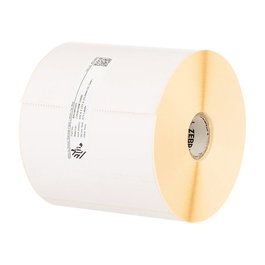 Zebra Z-Perform 1000D - Rollo de Etiquetas Autoadhesivas de Papel Térmico Directo, Blanco, Permanente, 101.6 x 152.4 mm (4x6 in), 16 Rollos
