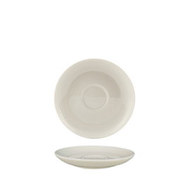 Summa VALET Platillo 12 cm - Vajilla de Vitro Porcelana, Color Marfil (Set de 6)