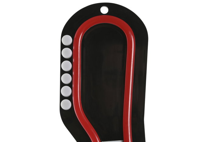 DKD Home Decor Decoración Luminosa LED Guitarra Negro y Rojo DKD Home Decor Decoración Luminosa LED Guitarra Negro y Rojo