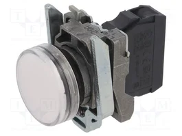SCHNEIDER ELECTRIC Lámpara de control Harmony XB4 ZBVB Ø22mm Blanco