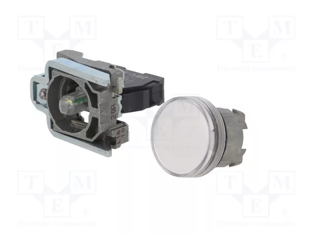 SCHNEIDER ELECTRIC Lámpara de control Harmony XB4 ZBVB Ø22mm Blanco