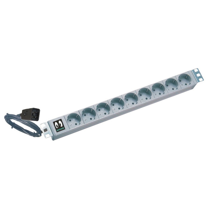 Online USV-Systeme KG16A9SCH-RACK Regleta de enchufes 16A con 9 salidas C13 de 19 pulgadas Online USV-Systeme KG16A9SCH-RACK Regleta de enchufes 16A con 9 salidas C13 de 19 pulgadas