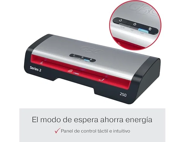GBC 250 Office Plastificadora Térmica A4 Plata 4410070EU