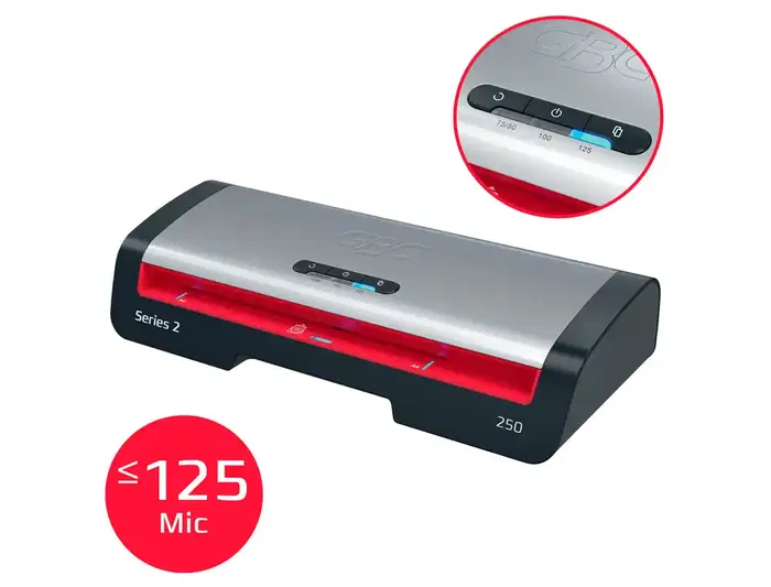 Gbc Plastificadora 250 Office Din A4 Apagado Automático Hasta 125 Micras