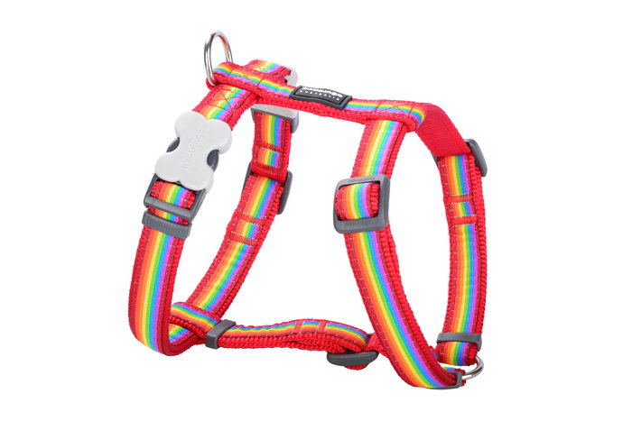 Red Dingo RD style Rainbow 15 mm Collar para Perro Talla S Cuello 30-48 cm Nylon Red Dingo RD style Rainbow 15 mm Collar para Perro Talla S Cuello 30-48 cm Nylon