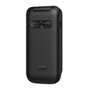 TCL Móvil Básico Tipo Concha Onetouch 5023 Negro Volcano Black, Dual SIM, Pantalla 2.4", Batería de Larga Duración, Cámara 0.3 MP, Radio FM, Linterna