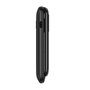 TCL Móvil Básico Tipo Concha Onetouch 5023 Negro Volcano Black, Dual SIM, Pantalla 2.4", Batería de Larga Duración, Cámara 0.3 MP, Radio FM, Linterna