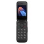 TCL Móvil Básico Tipo Concha Onetouch 5023 Negro Volcano Black, Dual SIM, Pantalla 2.4", Batería de Larga Duración, Cámara 0.3 MP, Radio FM, Linterna