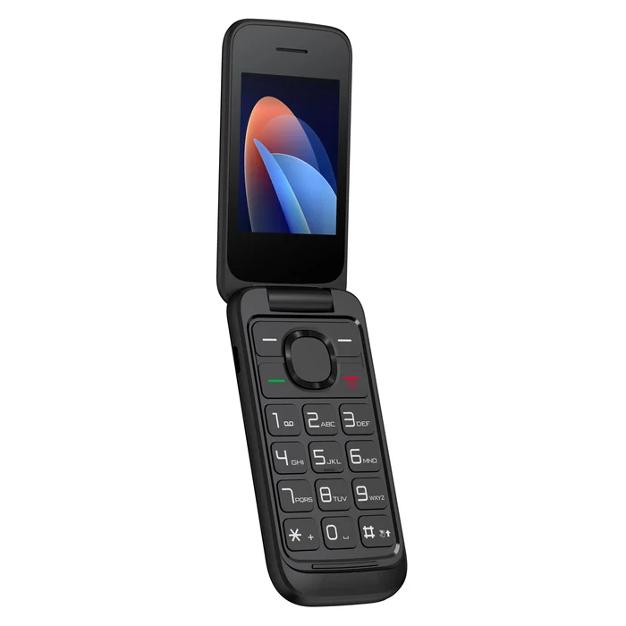 TCL onetouch 5023 - Teléfono móvil Dual SIM 2G con pantalla de 2.4" (6.1 cm), 32 GB de expansión, cámara 0.3 MP y batería 970 mAh - Color Negro