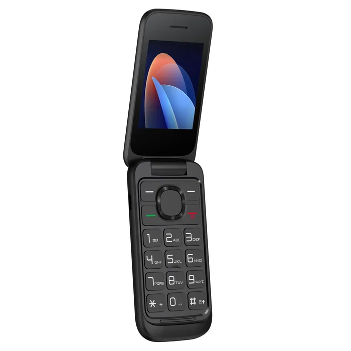 TCL onetouch 5023 - Teléfono móvil Dual SIM 2G con pantalla de 2.4" (6.1 cm), 32 GB de expansión, cámara 0.3 MP y batería 970 mAh - Color Negro