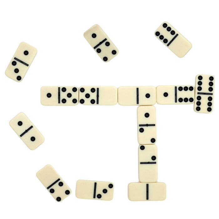 Mister Gadget Juego Dominó Clásico Medidas 18,2x6,5 cm Mister Gadget Juego Dominó Clásico Medidas 18,2x6,5 cm