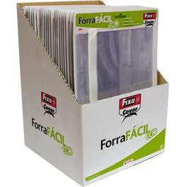 FIXO Forro Ajustable Transparente Eco PP 29 x 52 cm (Pack de 50)