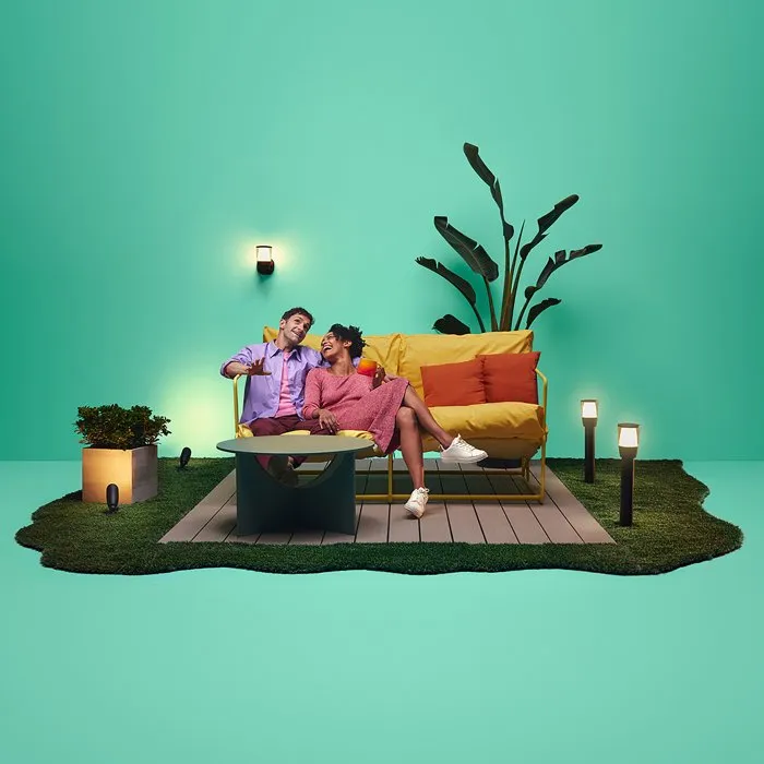 Philips Hue WIZ Paquete de 2 Sensores de Contacto para Monitoreo del Hogar, Notificaciones en App, AAAXS69047