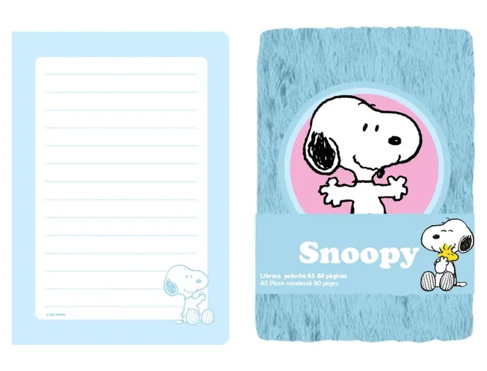 SAFTA Bloc de notas peluche Snoopy A5 SAFTA Bloc de notas peluche Snoopy A5
